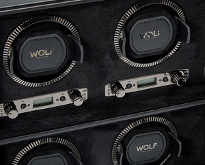 WOLF Watch Winders WOLF British Racing 6 Piece Watch Winder