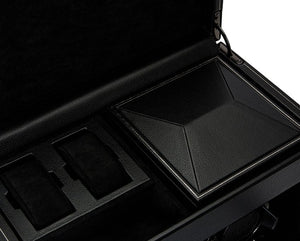 WOLF Watch Winders WOLF British Racing Double Watch Winder with Storage
