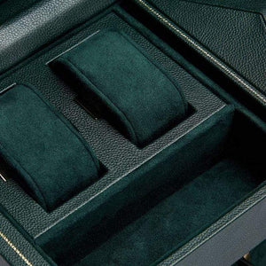 Wolf Watch Winders WOLF British Racing Green Double Watch Winder