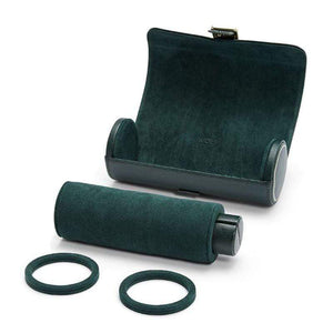 Wolf Watch Roll WOLF British Racing Green Triple Watch Roll