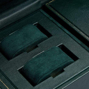 Wolf Watch Winders WOLF British Racing Green Triple Watch Winder