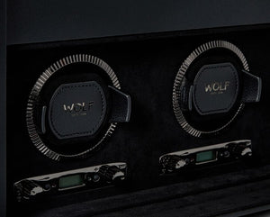 WOLF Watch Winders WOLF British Racing Triple Watch Winder with Storage