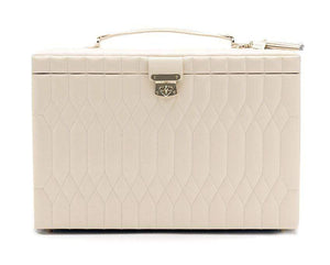 Wolf Jewelry Portfolio Ivory WOLF Caroline Extra Large Jewelry Case
