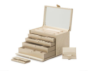 Wolf Jewelry Portfolio WOLF Caroline Extra Large Jewelry Case
