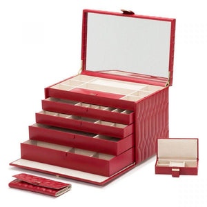 Wolf Jewelry Portfolio WOLF Caroline Extra Large Jewelry Case