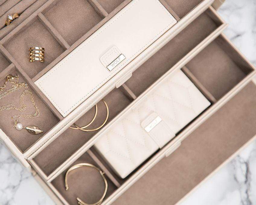 WOLF Caroline Large Jewelry Case LUX Watch Winders