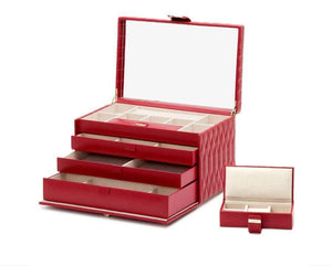 Wolf Jewelry Portfolio WOLF Caroline Large Jewelry Case