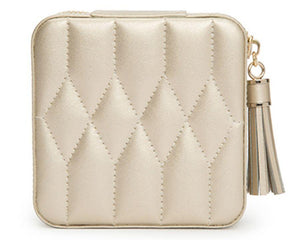 Wolf Travel Case Champagne WOLF Caroline Zip Travel Case