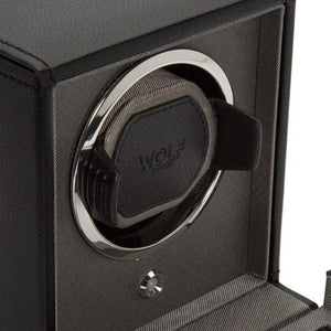 Wolf Watch Winder WOLF Cub Winder with Cover