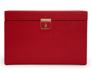 Wolf Jewelry Box Red WOLF Palermo Large Jewelry Box