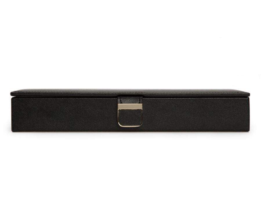 Wolf Jewelry Roll Black Anthracite WOLF Palermo Safe Deposit Box