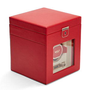 WOLF Watch Winders WOLF Palermo Single Watch Winder With Jewelry Storage