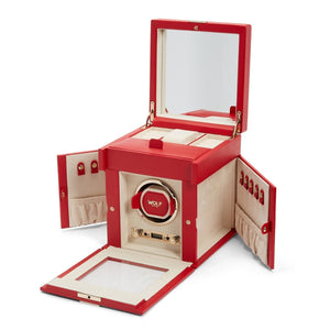 WOLF Watch Winders WOLF Palermo Single Watch Winder With Jewelry Storage