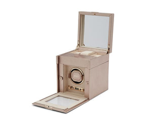WOLF Watch Winders WOLF Palermo Single Watch Winder With Jewelry Storage
