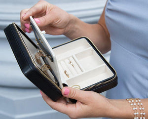 Wolf Jewelry Roll WOLF Palermo Zip Case