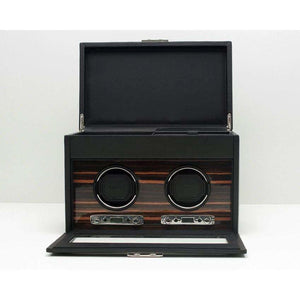 Wolf Watch Winders Wolf ROADSTER Double Winder with Storage
