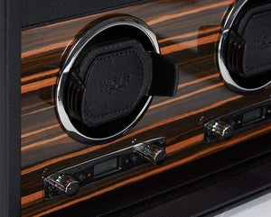 Wolf Watch Winders WOLF Roadster Double Winder with Storage