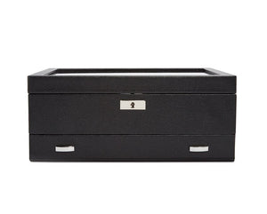 Wolf Watch Box WOLF Viceroy 10 Piece Watch Box with Drawer