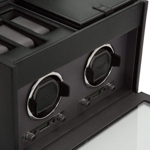Wolf Watch Winders Wolf VICEROY Double Winder with Storage